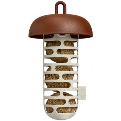 Elho Organic suet ball feeder Zásobník na lojsemenné koule 12 cm chestnut brown – Hledejceny.cz