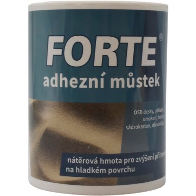 FORTE Adhezní můstek - podkladový nátěr s penetračním účinkem 1 l Bílá – Zboží Mobilmania