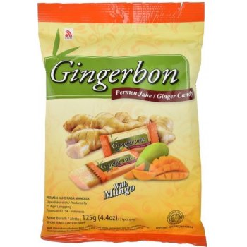 GINGERBON ZÁZVOROVÉ BONBONY S MANGEM 125 g