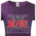 Dámské tričko AC DC Fialová – Sleviste.cz