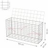 Pletiva TopGabion Gabionový koš s víkem: 100×30×50 cm - oko sítě 10×5 cm