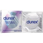 Durex Invisible Extra Lubricated 3 ks – Zboží Dáma