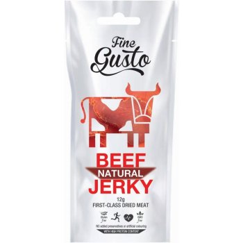 Fine Gusto Hovězí jerky natural 12 g