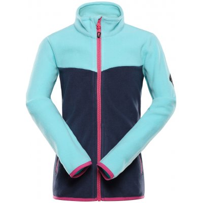 ALPINE PRO SIUSO 3 Dětská hřejivá mikina z mikrofleecu modrá – Zboží Dáma