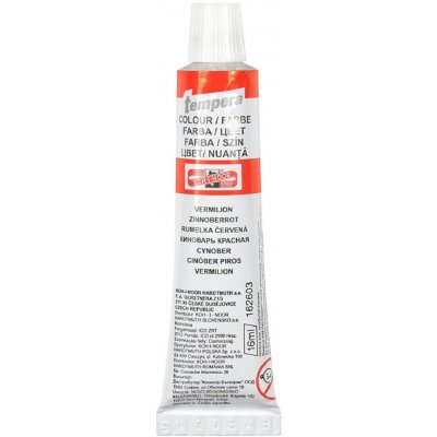 Koh-i-noor Temperová barva rumělka červená 16 ml 162603 – Zboží Dáma