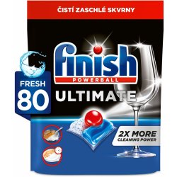 Finish Ultimate All in 1 kapsle do myčky nádobí 80 ks