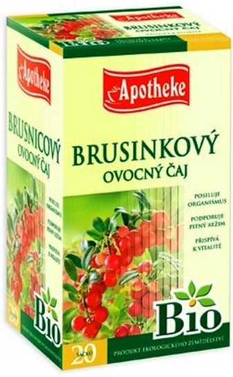 Apotheke Bio Brusinkový ovocný čaj 20 x 1,8 g