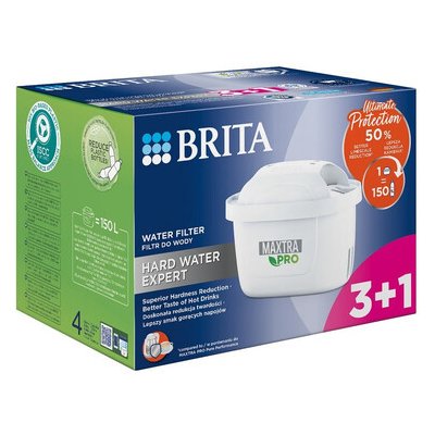 Brita Maxtra Pro Hard Water Expert 4 ks