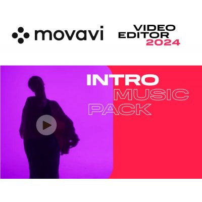 Movavi Video Editor 2024 - Intro Music Pack – Zboží Živě
