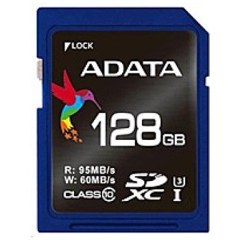 ADATA SDXC 128 GB UHS-I U3 ASDX128GUI3V30S-R