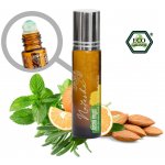 Natasha Roll-on Směs esenciálních olejů Jasná mysl 10 ml – Zboží Dáma