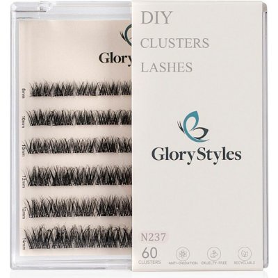 GloryStyles Samolepící řasy Invisible Band N237 Délka řas: krátké (8 - 14 mm) – Hledejceny.cz
