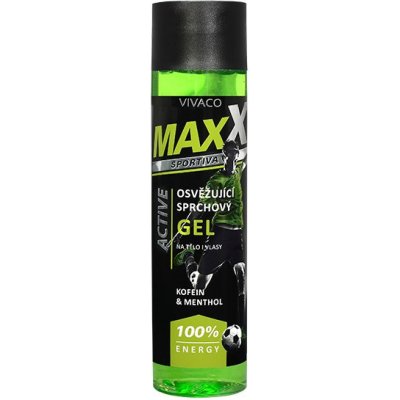 Maxx Sportiva Active zelený sprchový gel 250 ml