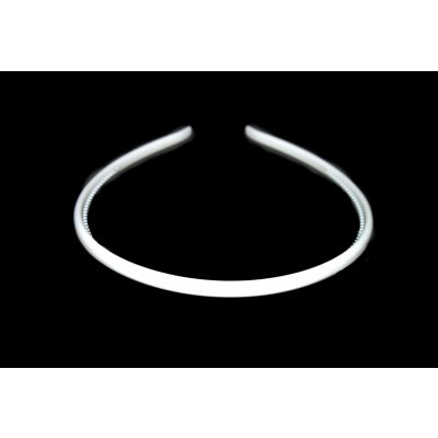 Čelenka do vlasů kaučuková bílá – Zboží Dáma