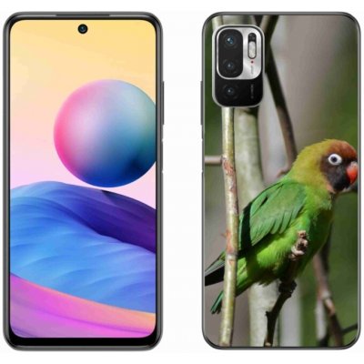 mmCase na Xiaomi Redmi Note 10 5G - papoušek agapornis – Zboží Živě