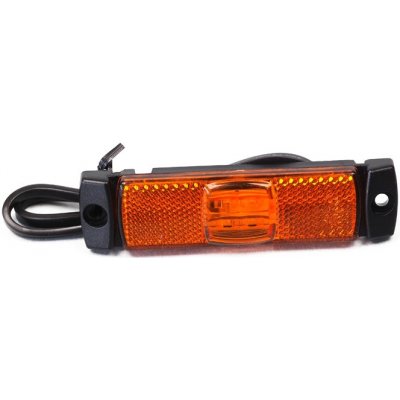 poziční LED světlo 12/24V, oranžové – Zboží Mobilmania