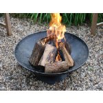 Esschert Design Velké "FANCY FLAMES", 77,5 x 77,5 x 26 cm – Zboží Mobilmania