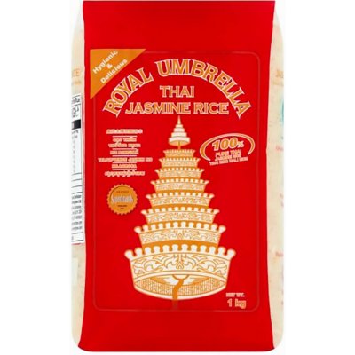 Royal Umbrella Thajská jasmínová rýže 1 kg – Zboží Dáma