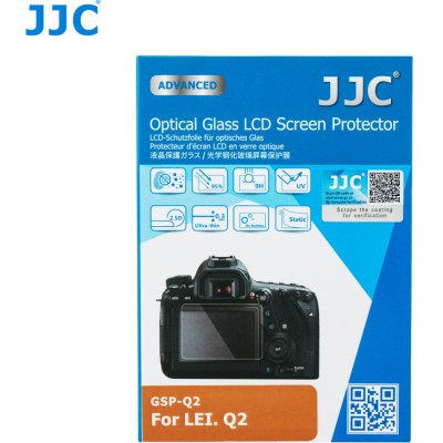 JJC ochrana LCD GSP-Q2 ochranné sklo na LCD pro LEICA Q2 – Hledejceny.cz