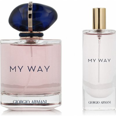Giorgio Armani My Way EDP 90 ml + EDP 15 ml – Zboží Mobilmania