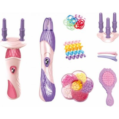 Hrací set na vlasy 2v1 s korálky-gumičky – Hledejceny.cz