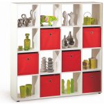 Halmar Regál CABOTO 16 bílý – Zboží Dáma