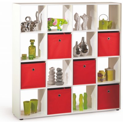 Halmar Regál CABOTO 16 bílý – Zboží Dáma