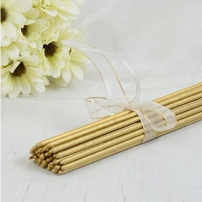 Svatební prskavky 90cm | zlaté | 20ks – Hledejceny.cz