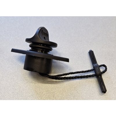 Pyranha drain bung Black s obrubou Výpustný ventil – Hledejceny.cz