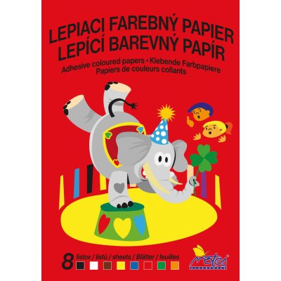 Barevné papíry školní lepící složka 8 listů – Zboží Dáma Barevné papíry školní lepící složka 8 listů – Zboží Dáma