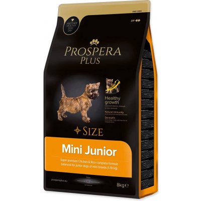 Krmivo Prospera Plus Mini Junior kuře s rýží 8kg
