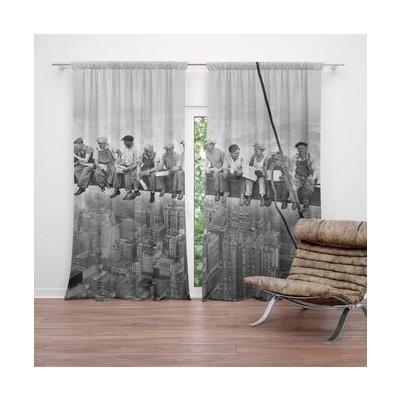 Sablio Závěs Zedníci na traverze: 2ks 140x250cm – Hledejceny.cz