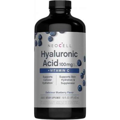 NeoCell Hyaluronic Acid Liquid Kyselina hyaluronová 473 ml – Hledejceny.cz
