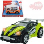 Dickie Auto Midnight Racer 12 cm na zpětný nátah Zvuk plast – Zboží Dáma
