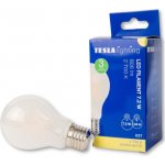 Tesla LED žárovka FILAMENT BULB E27, 7,2W, 230V, 806lm, 2700K teplá bílá, 360st, mléčná – Hledejceny.cz