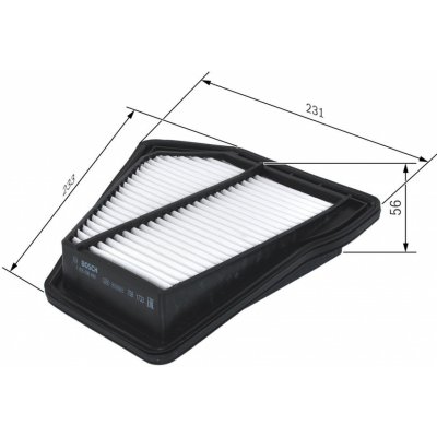 Vzduchový filtr BOSCH F 026 400 494 – Hledejceny.cz