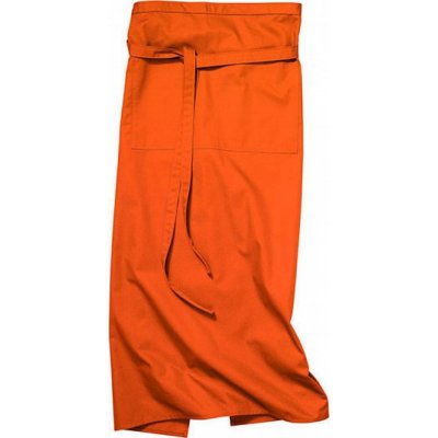 CG Workwear Gastro zástěra Roma odolná proti pomačkání Oranžová CGW1260 – Hledejceny.cz