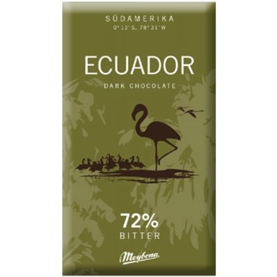 Meybona Čokoláda hořká Ecuador 72% 40 g