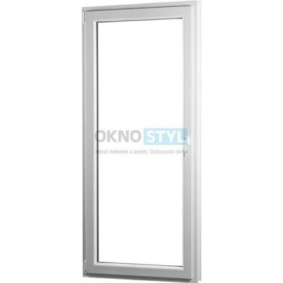 OKNOSTYL.cz REHAU Smartline+ jednokřídlé levé Bílá 80 x 208 cm – Hledejceny.cz