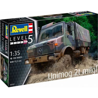 Revell Unimog 2T milgl Plastic ModelKit military 03337 1:35