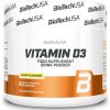 Vitamín a minerál BiotechUSA Vitamin D3 150 g citron