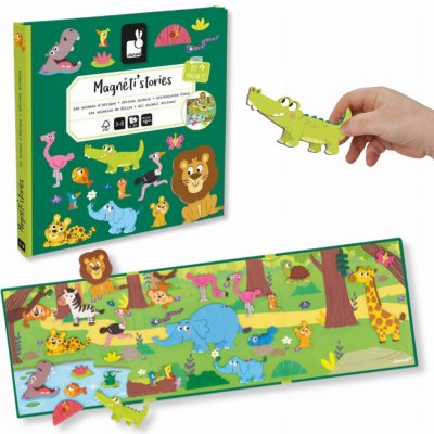 Janod Magnetistories Africké zvieratká – Zboží Dáma