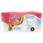 Linteo Baby dětské vlhčené ubrousky Soft/Cream 72 ks – Zboží Dáma