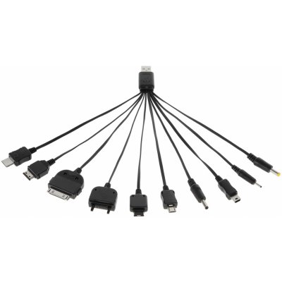 Univerzální USB nabíjecí kabel GSM (10 typů) – Hledejceny.cz