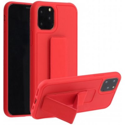 Pouzdro AppleKing s funkcí stojánku / úchytu iPhone 12 Pro Max - červené – Zboží Mobilmania