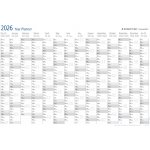 STAEDTLER Roční plánovač Lumocolor, 84 × 60 cm, v angličtině 2026 – Sleviste.cz