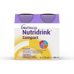 NUTRIDRINK COMPACT S PŘÍCHUTÍ BANÁNOVOU POR SOL 4X125ML – Hledejceny.cz
