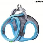 MitooE Prodyšný postroj pro psy nastavitelný reflexní – Zboží Dáma