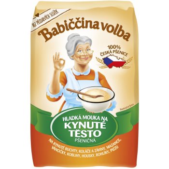 Babiččina volba Mouka hladká na kynuté těsto 1kg