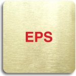 Accept Piktogram "EPS" (80 × 80 mm) (zlatá tabulka - barevný tisk bez rámečku) – Hledejceny.cz